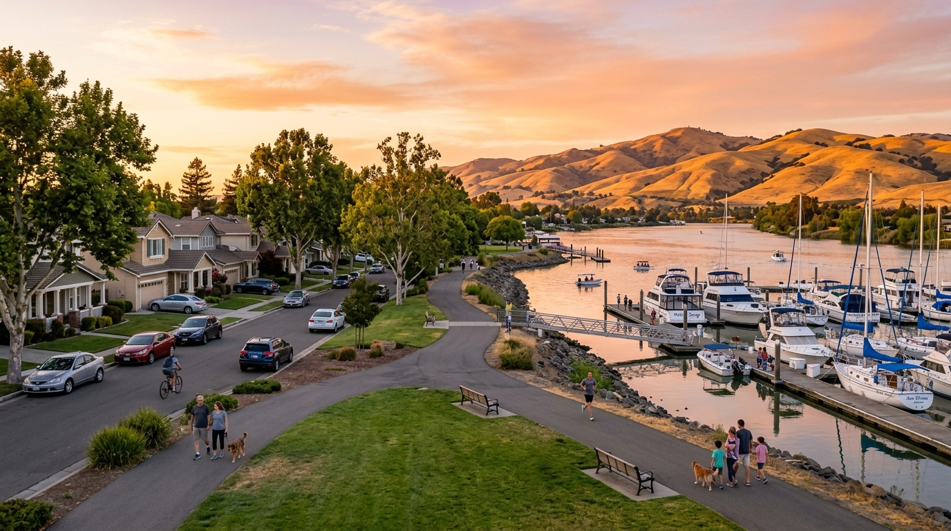 Community event beside the Antioch waterfront