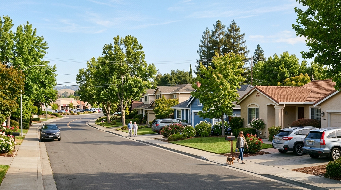 Residents enjoying parks and outdoor trails near Antioch
